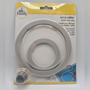 Ek Tools Curvy Cutter Double Circle Maker
